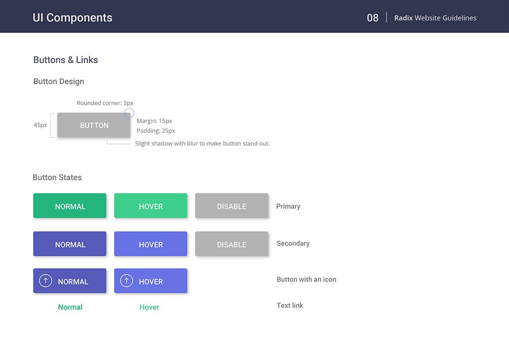 Radix Website Guidelines V7