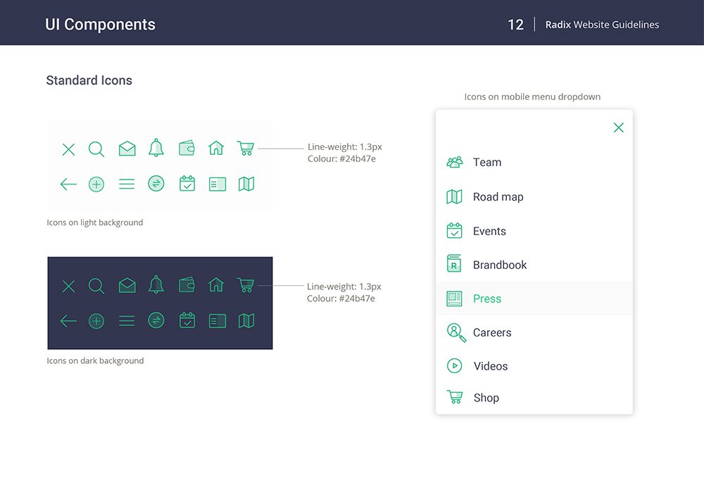 Radix Website Guidelines V7